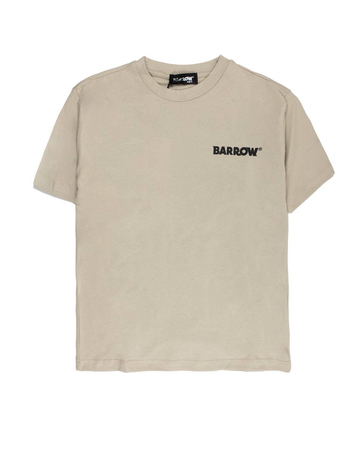 T-SHIRT BARROW S5BKJUTH207 AVORIO/IVORY-0