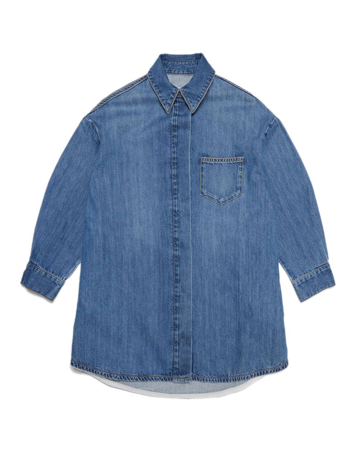 ABITO MM6 MARGIELA M60384 BLUE DENIM-0