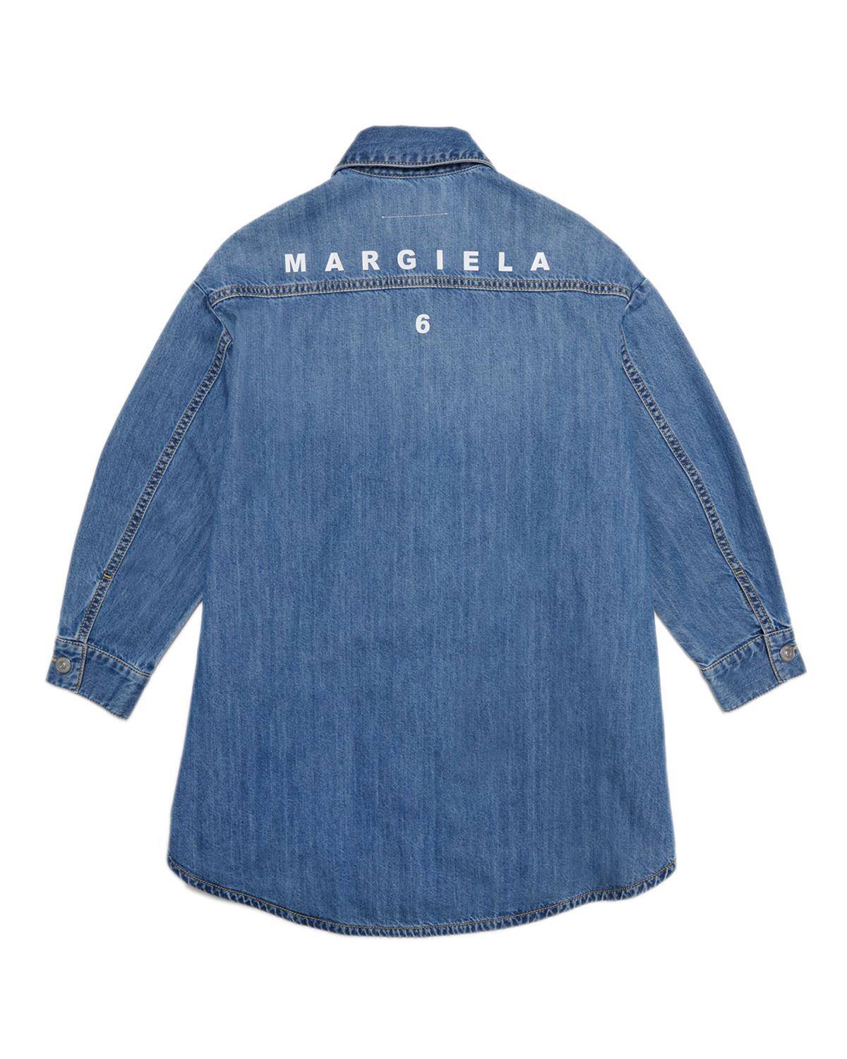 ABITO MM6 MARGIELA M60384 BLUE DENIM-1