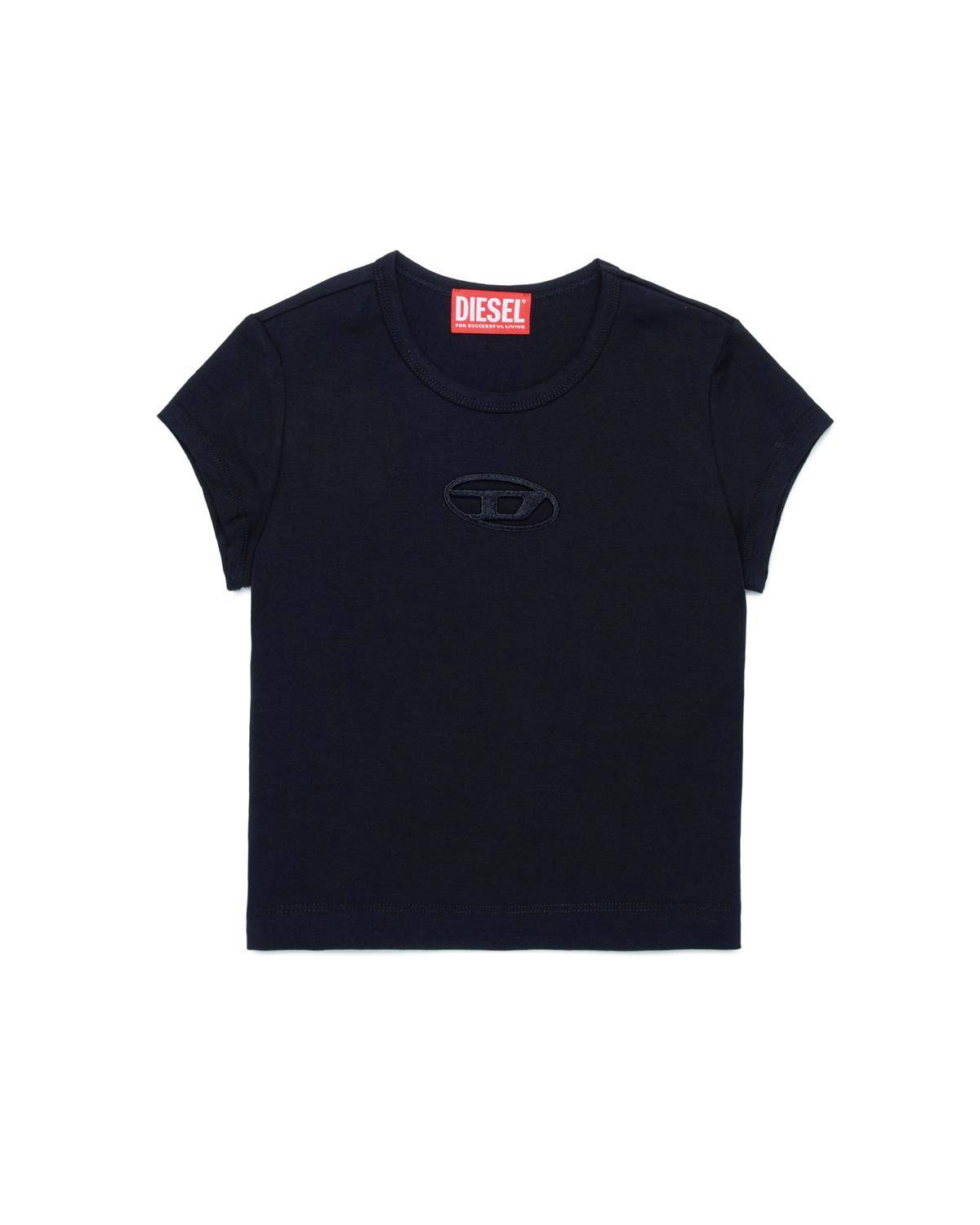 T-SHIRT DIESEL J01830 BLACK-0