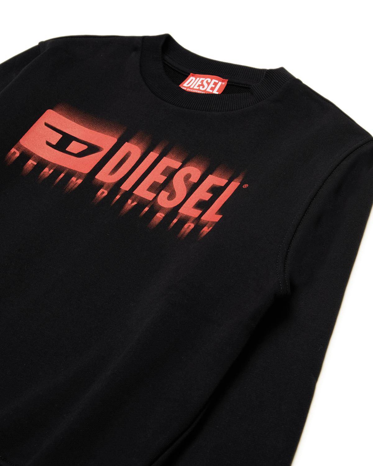 FELPA DIESEL J02040 BLACK/RED-1