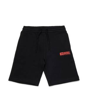 PANTALONCINO DIESEL J02236 BLACK/RED