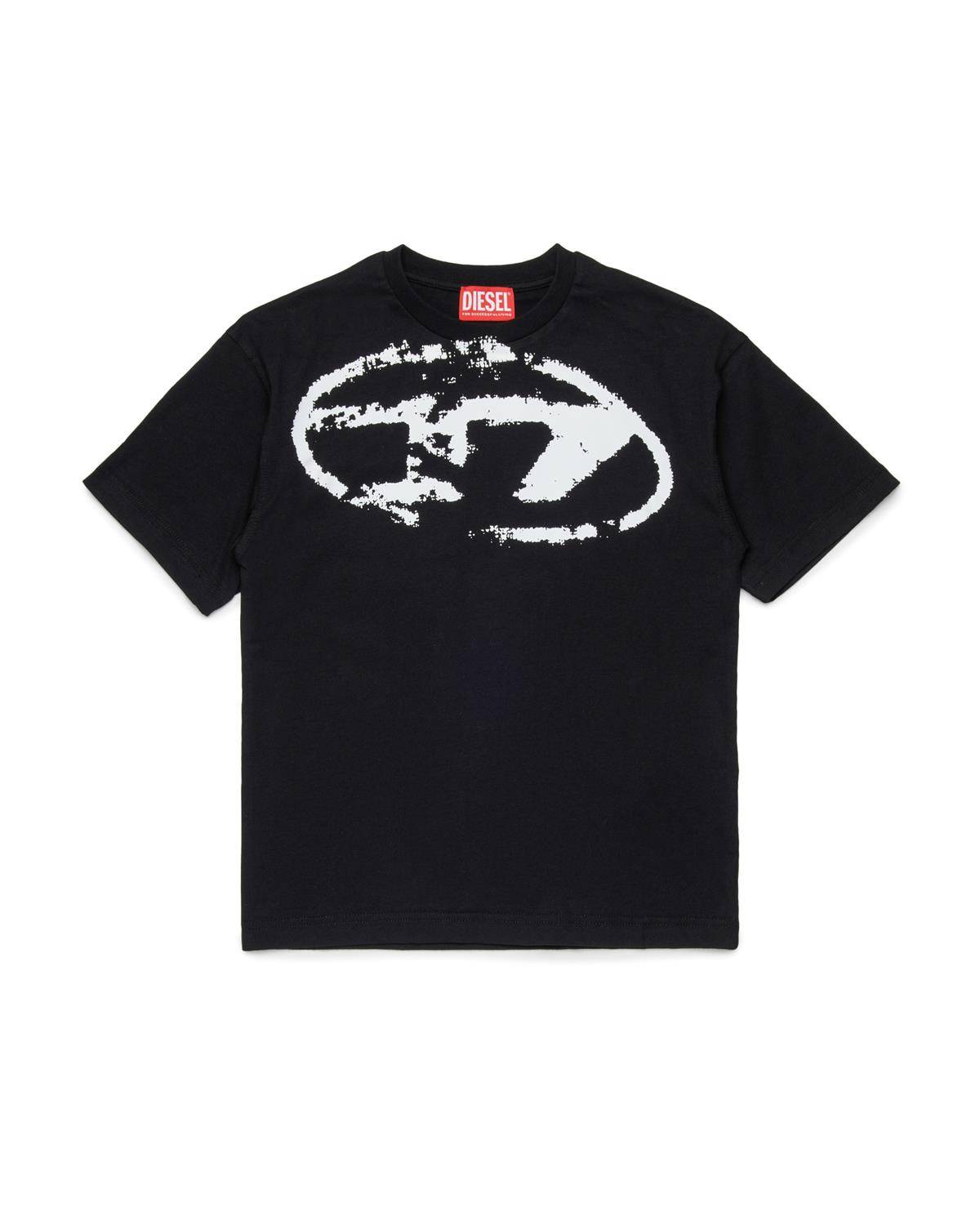 T-SHIRT DIESEL J02240 BLACK-0
