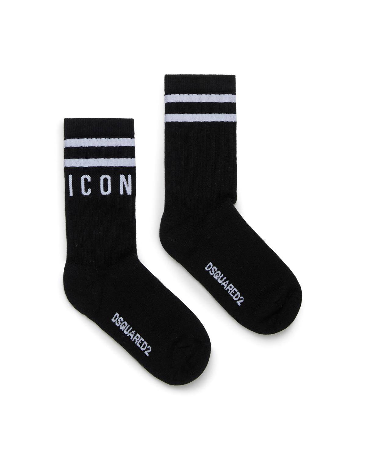 CALZE DSQUARED2 DQ1035 BLACK-0