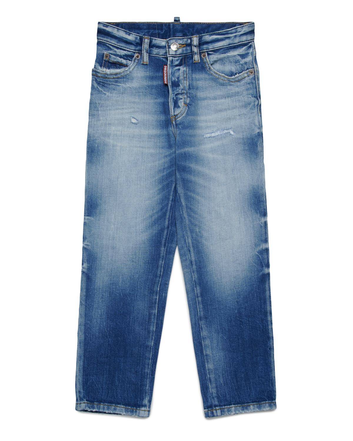 JEANS DSQUARED2 DQ2241 BLUE DENIM-0