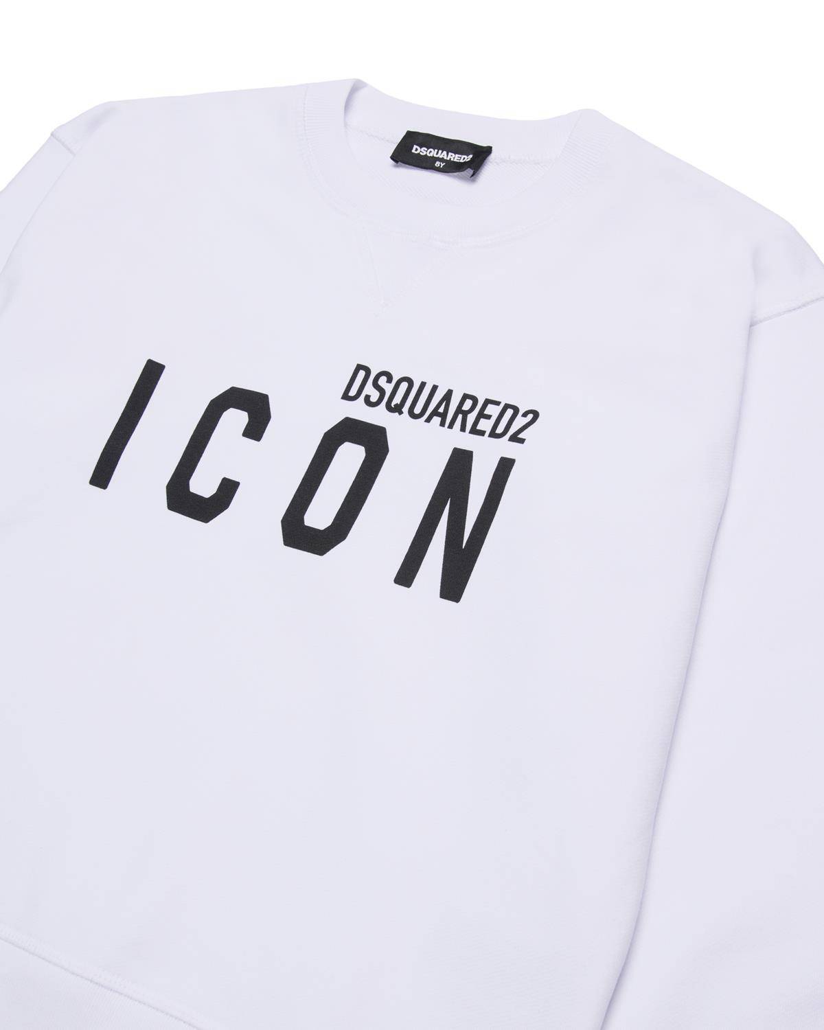 FELPA DSQUARED2 DQ2667 WHITE-1