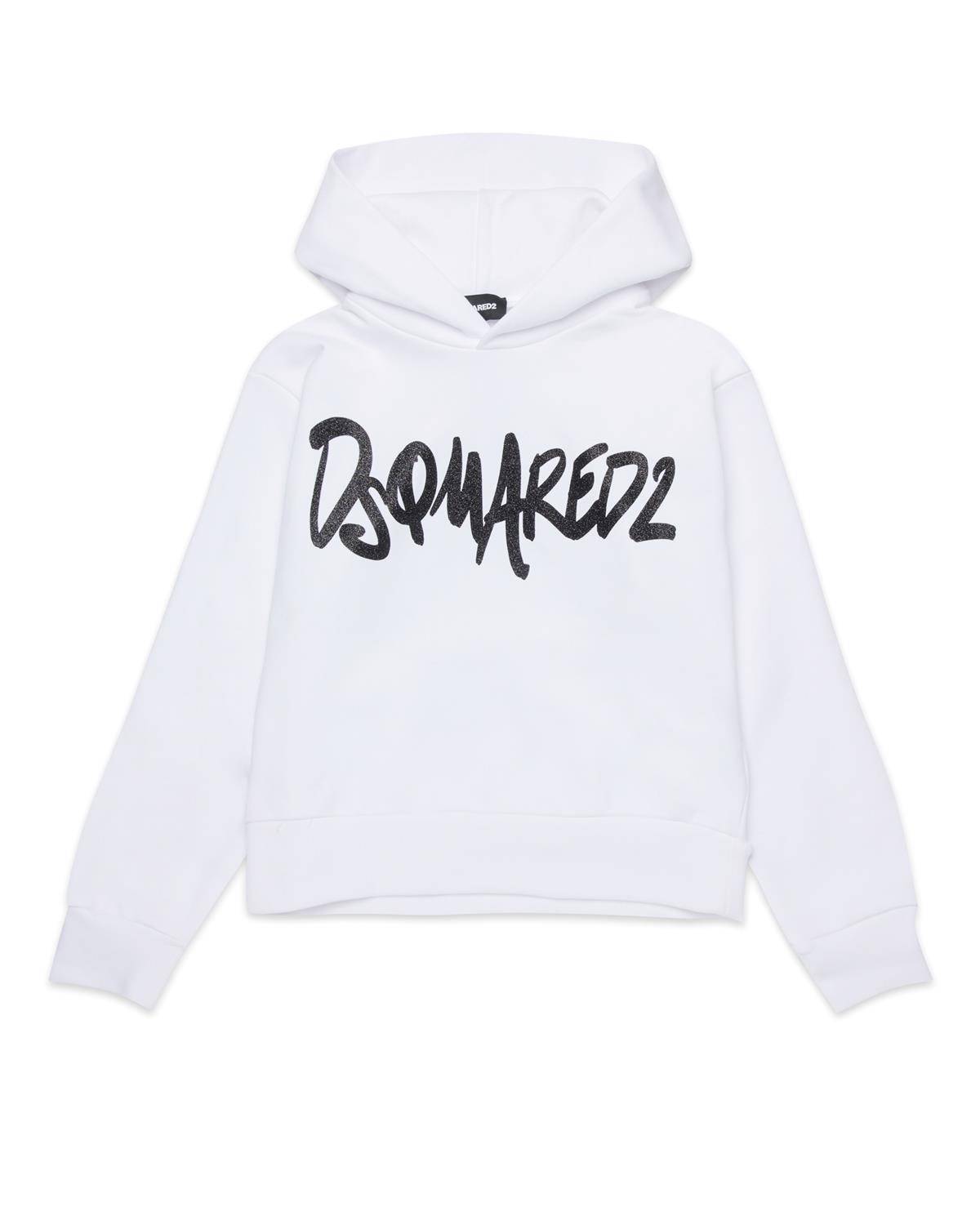 FELPA DSQUARED2 DQ2713 WHITE-0