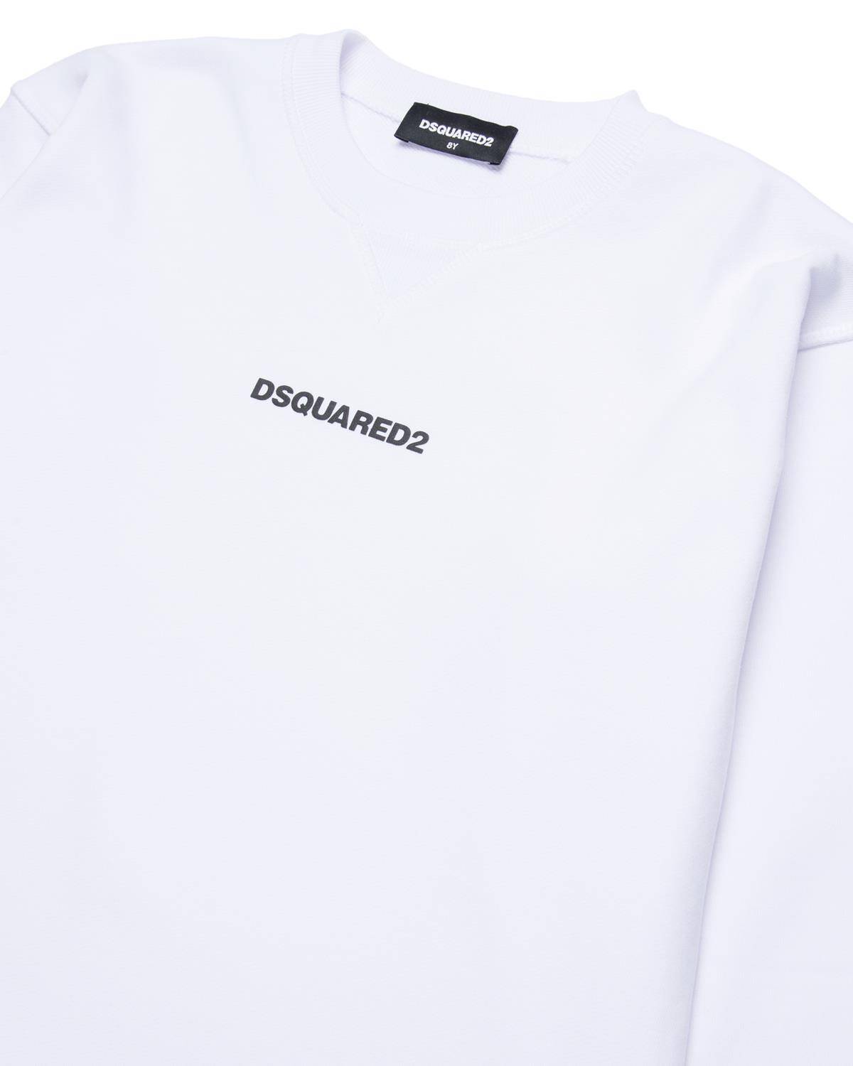 FELPA DSQUARED2 DQ2739 WHITE-1