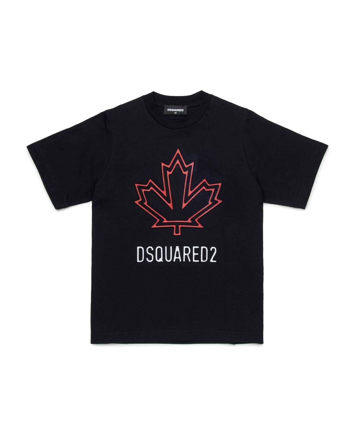 T-SHIRT DSQUARED2 DQ2770 BLACK-0
