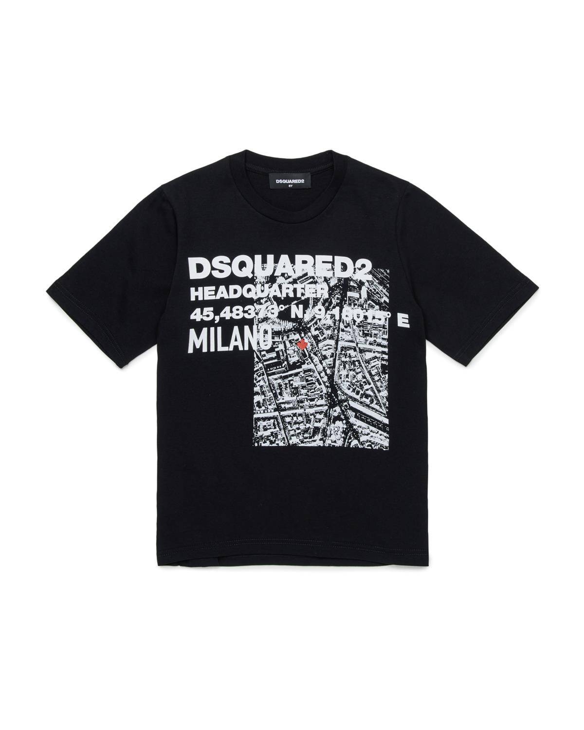 T-SHIRT DSQUARED2 DQ2801 BLACK-0