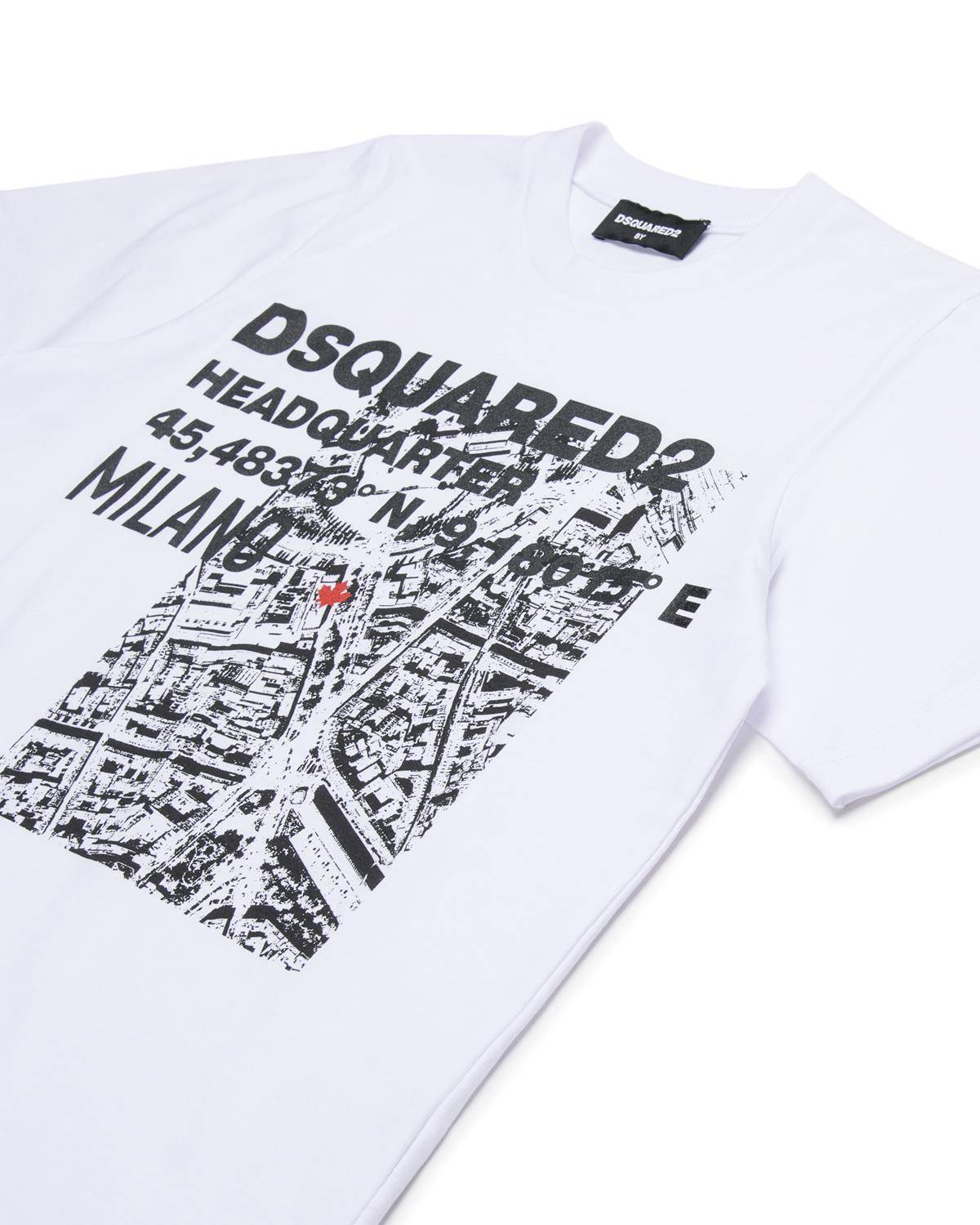 T-SHIRT DSQUARED2 DQ2801 WHITE-1