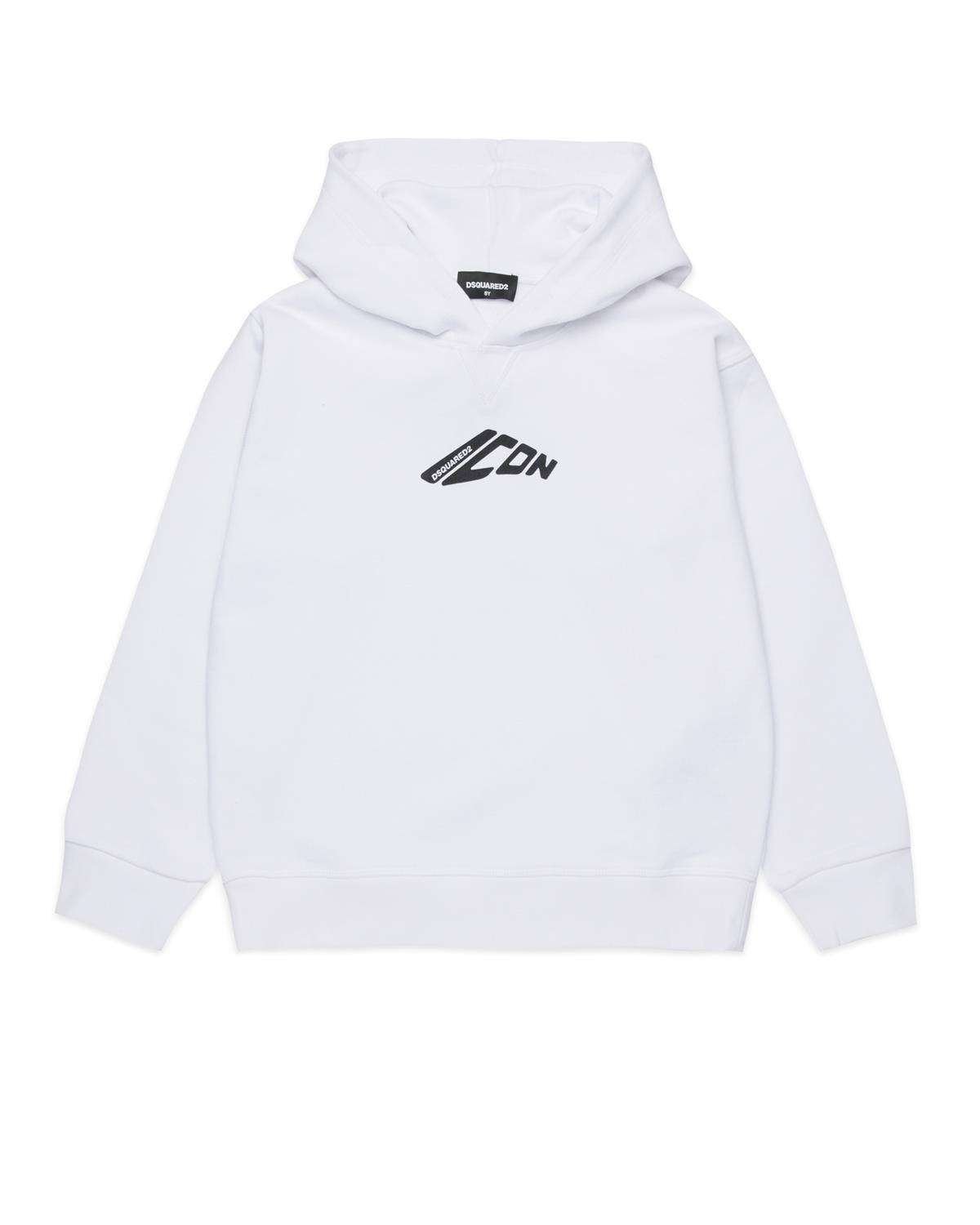 FELPA DSQUARED2 DQ2940 WHITE-0