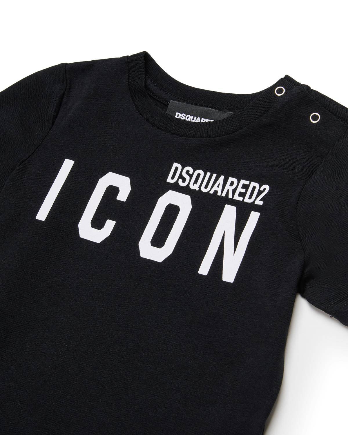 T-SHIRT DSQUARED2 DQ2968 BLACK-1