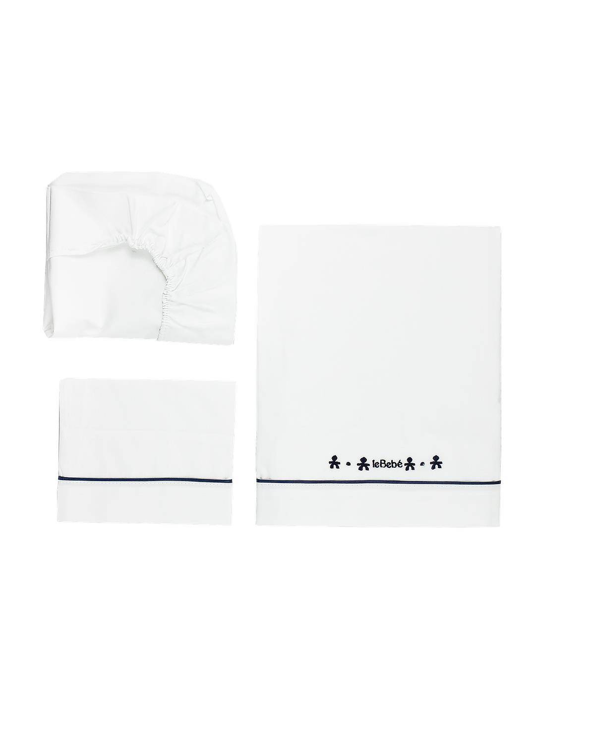 LENZUOLO LE BEBÉ LBB1136 BLU-0