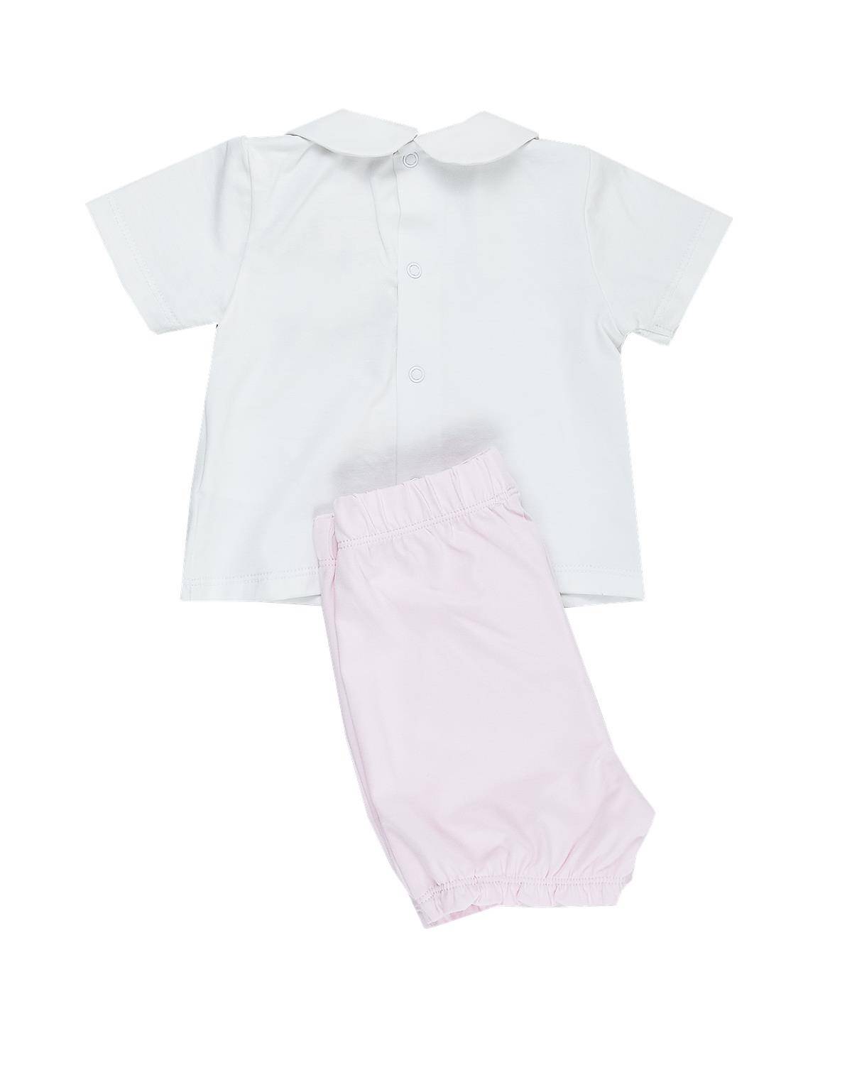 TUTINA LE BEBÉ LBG5689 BIANCO-ROSA-1