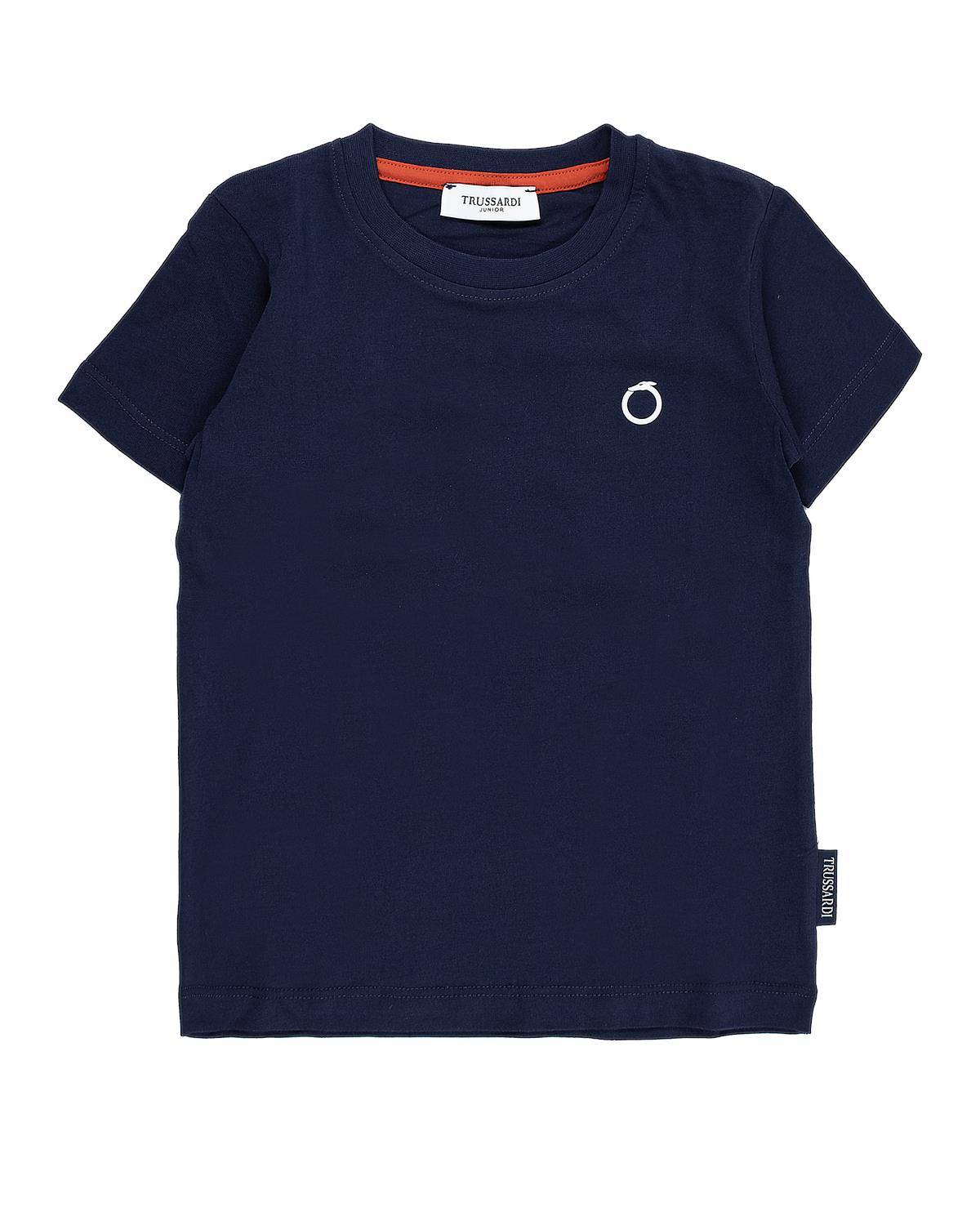 T-SHIRT TRUSSARDI TBP25052TS BLUE NAVY-0