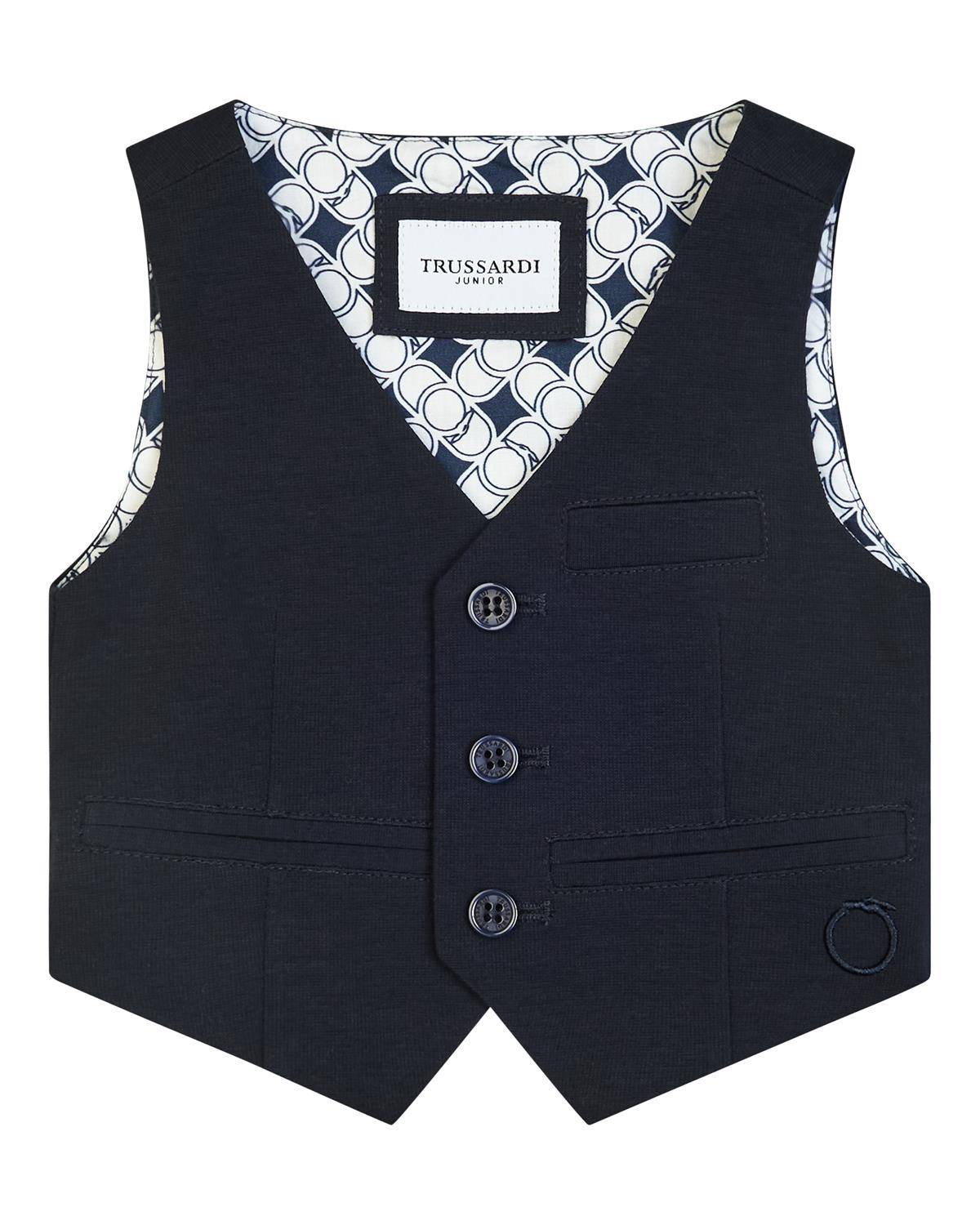 COMPLETO TRUSSARDI TIP25048JP BLUE NAVY-1