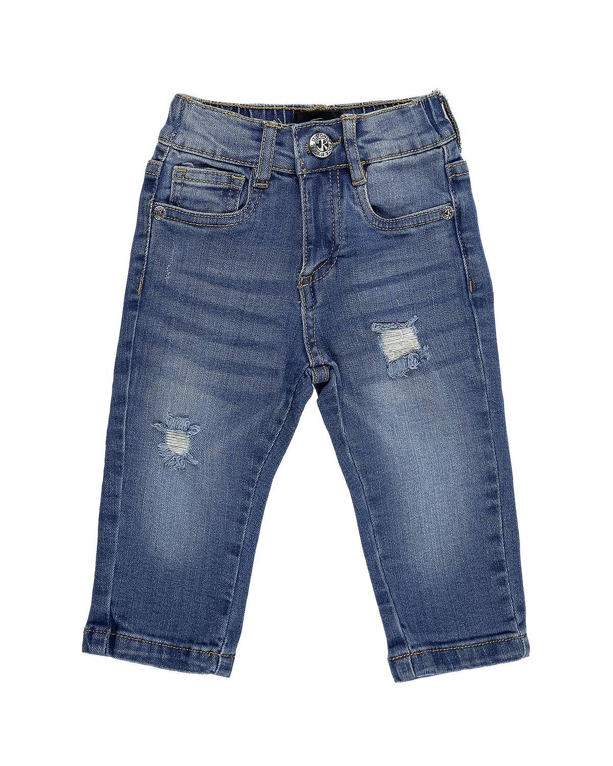 JEANS JOHN RICHMOND RIP25065JE DENIM BLUE MEDIUM-0