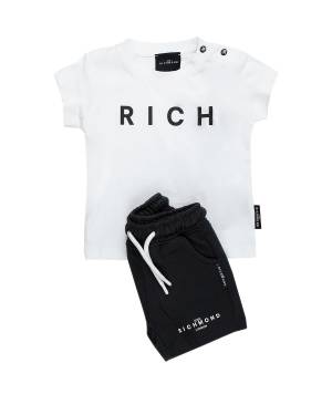 COMPLETO JOHN RICHMOND RIP25019CJ WHITE/BLACK