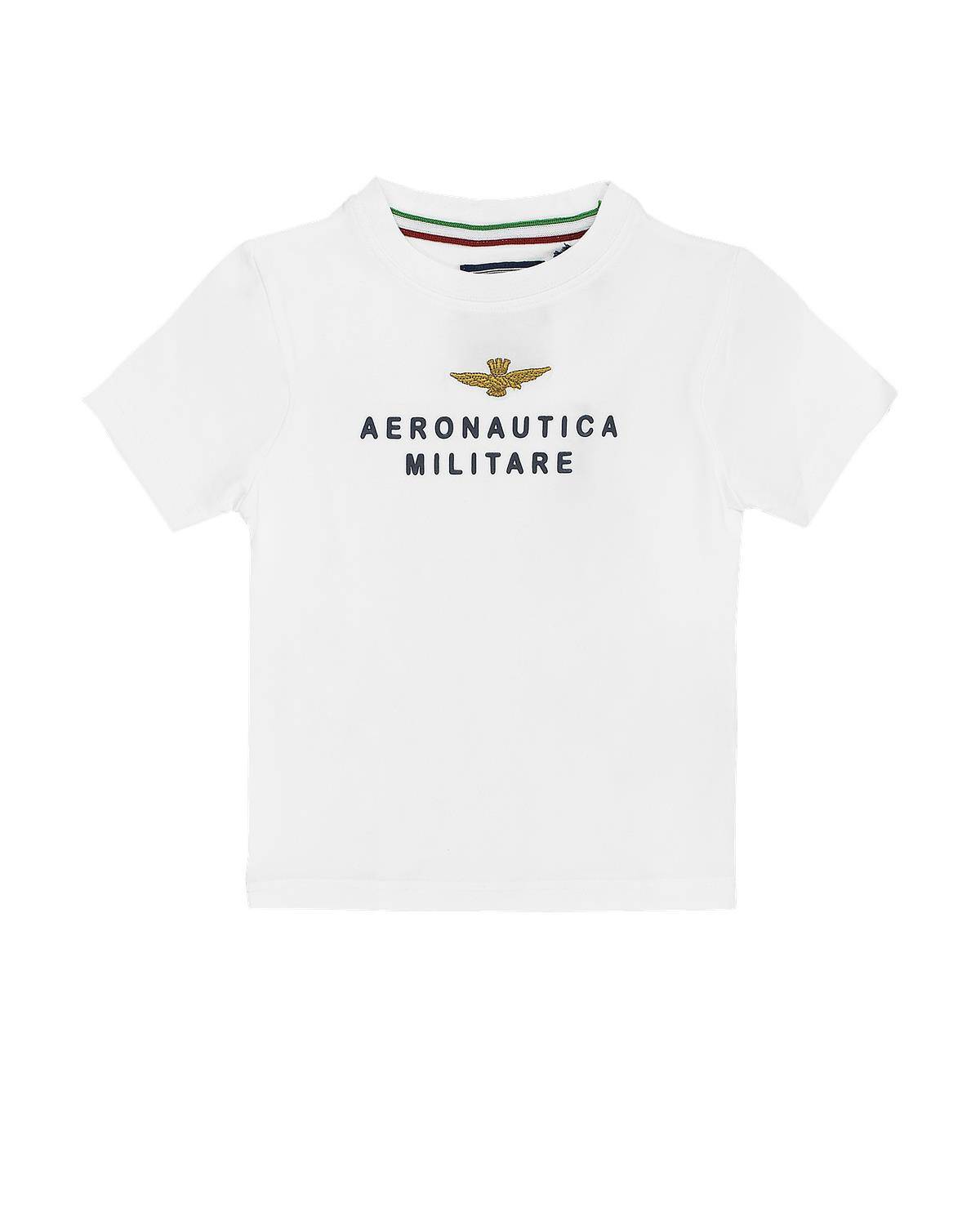 T-SHIRT AERONAUTICA MILITARE 252TS0058A CELESTE-0