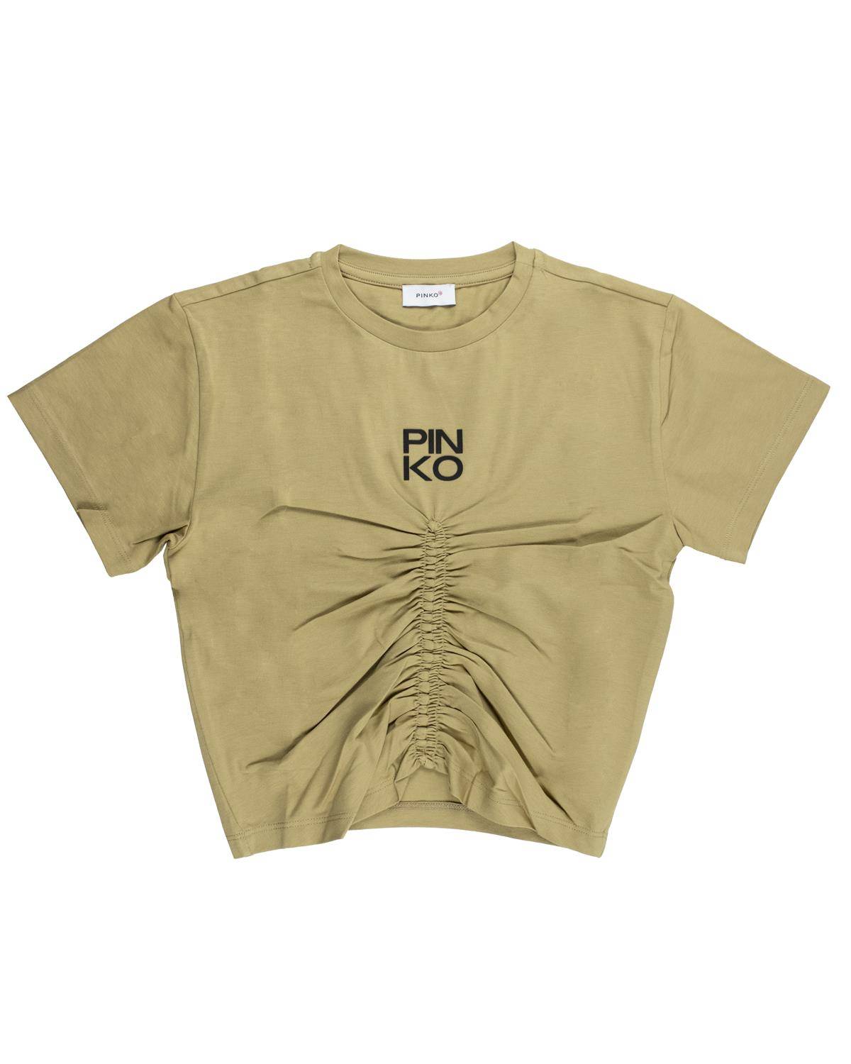 T-SHIRT PINKO KFTS007 SABBIA NERO-0