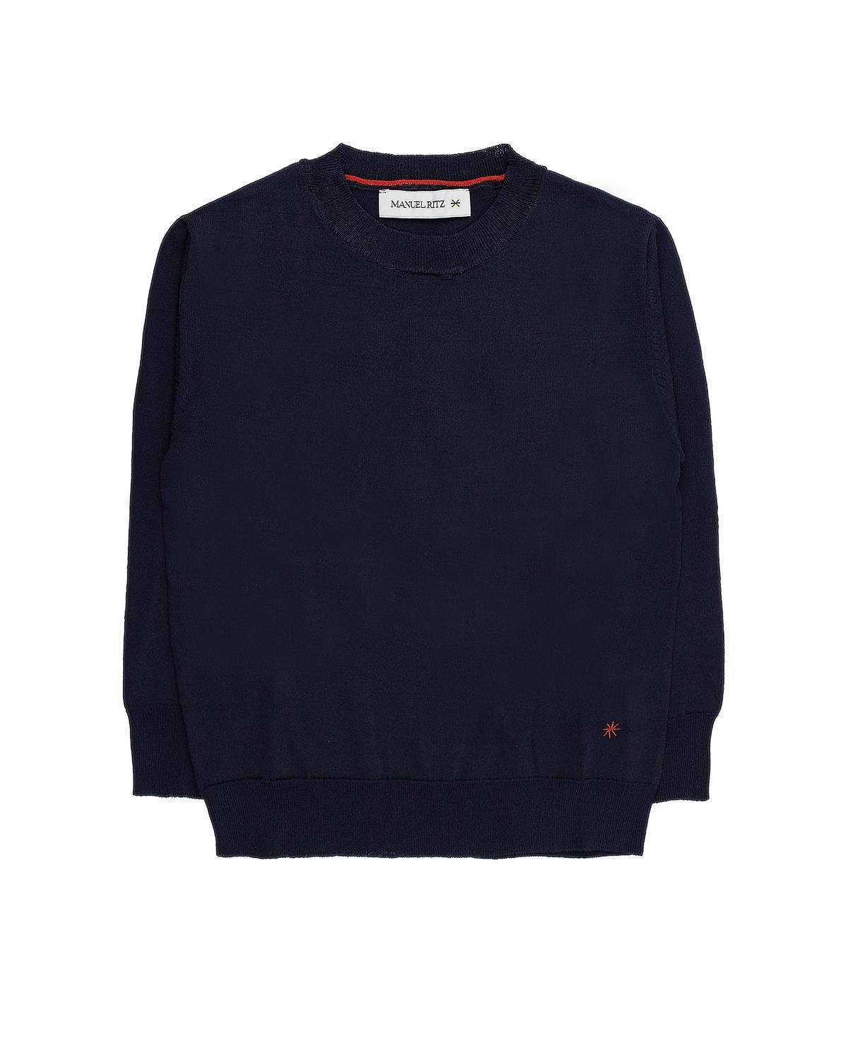 MAGLIA MANUEL RITZ MR2989 BLU-0