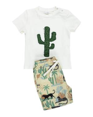 T-SHIRT U-E UEM0490 LATTE