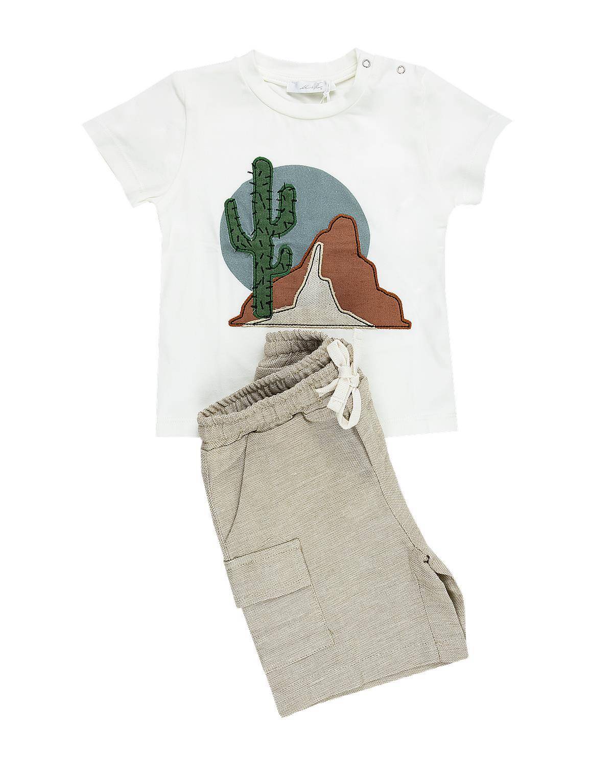 T-SHIRT U-E UEM0516 LATTE-0