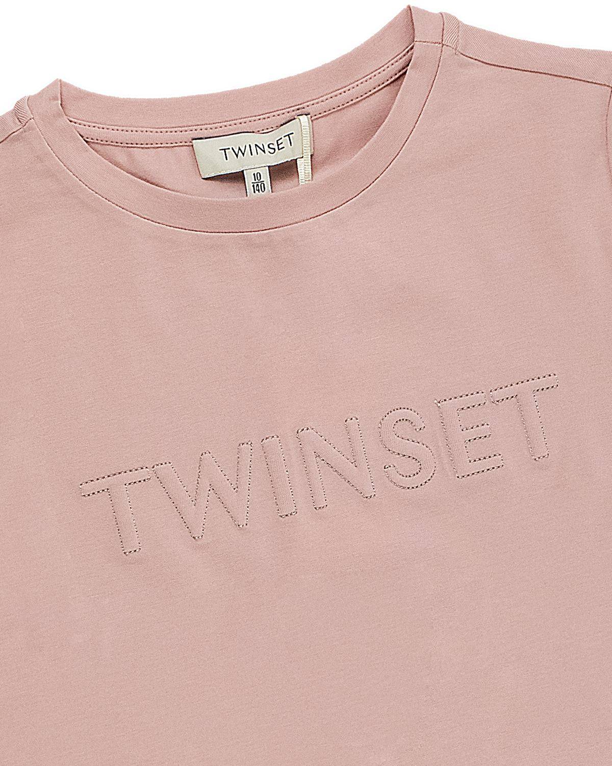 T-SHIRT TWINSET 251GJ2534 ROSA-2