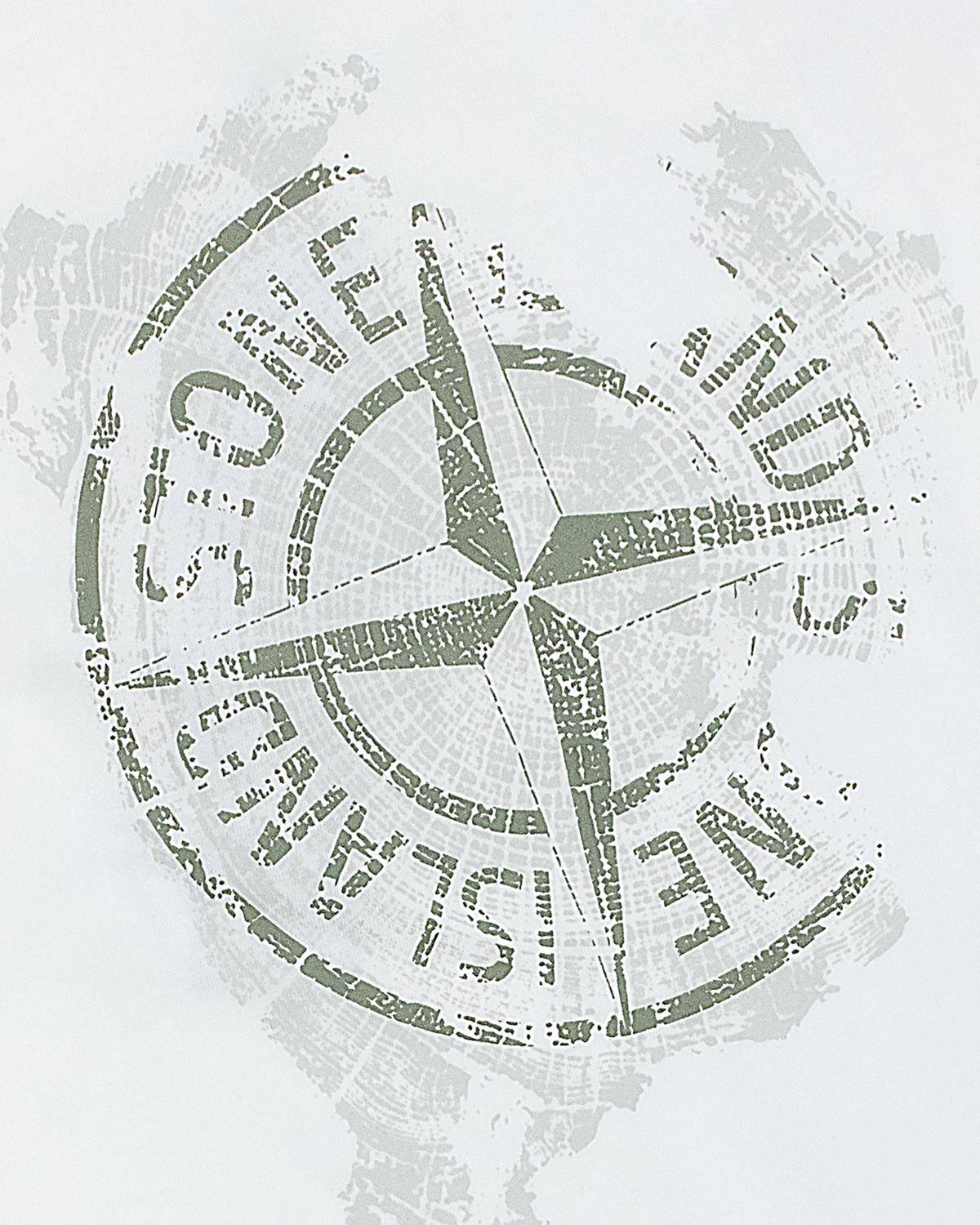 T-SHIRT STONE ISLAND K1S162100010 BIANCO-2