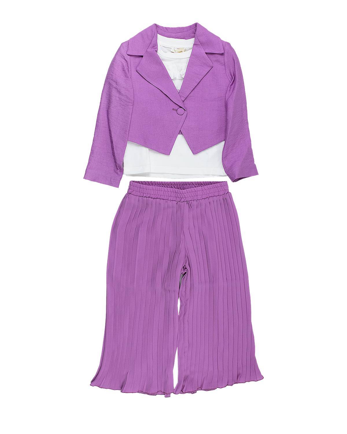 T-SHIRT MEILISA BAI FL6191 SETA-CICLAMINO-0