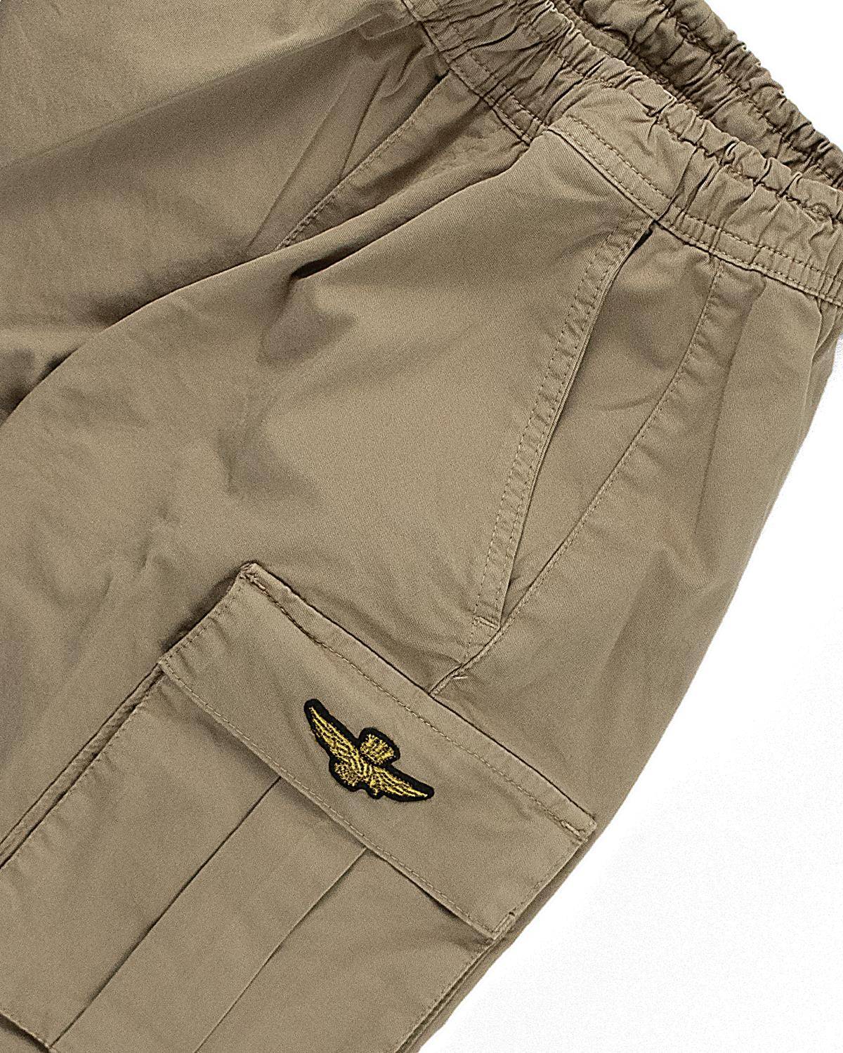 PANTALONCINO AERONAUTICA MILITARE 261BE0001A CAMOSCIO-2