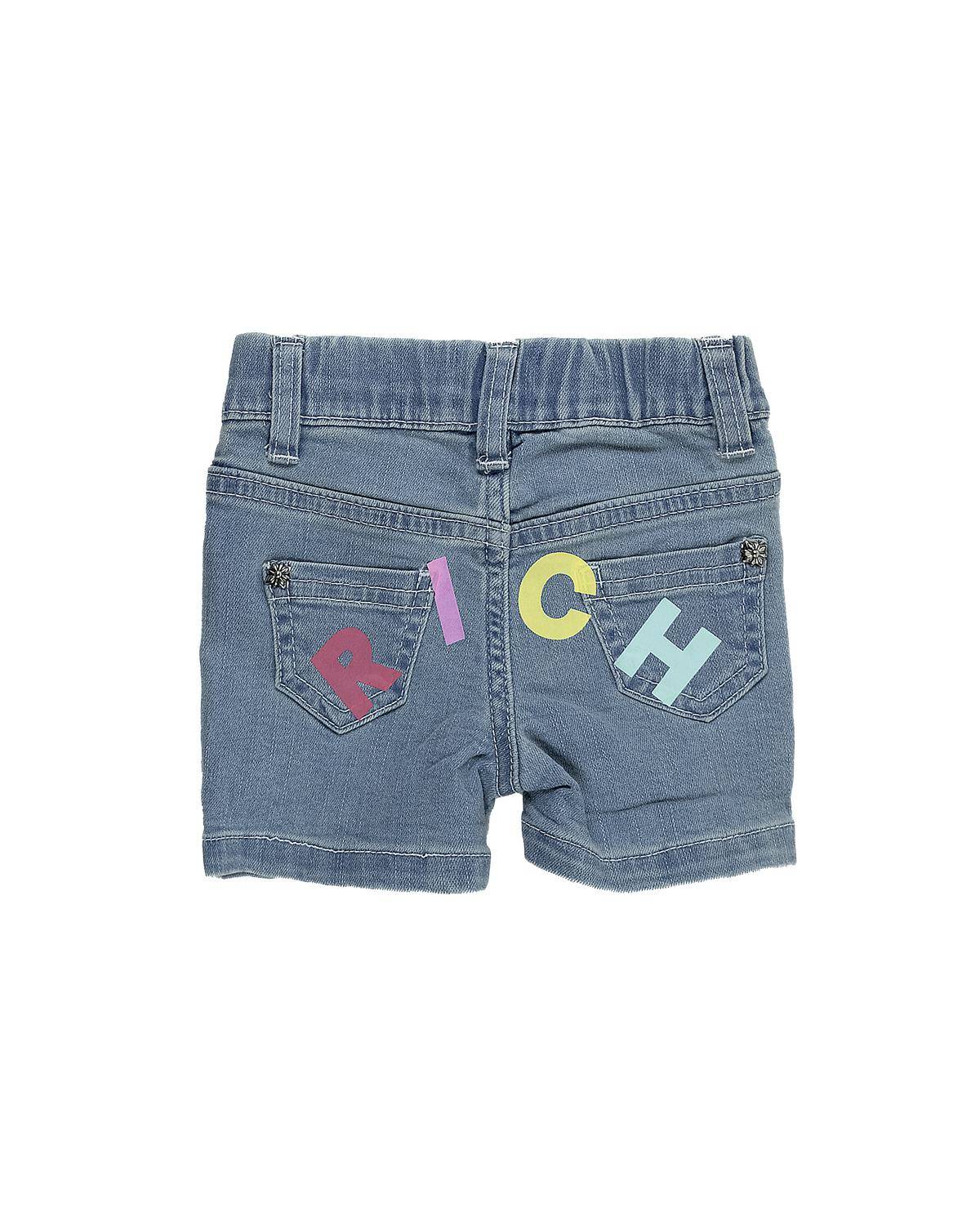 SHORTS JOHN RICHMOND RIP24051SH DENIM BLUE LIGHT-1