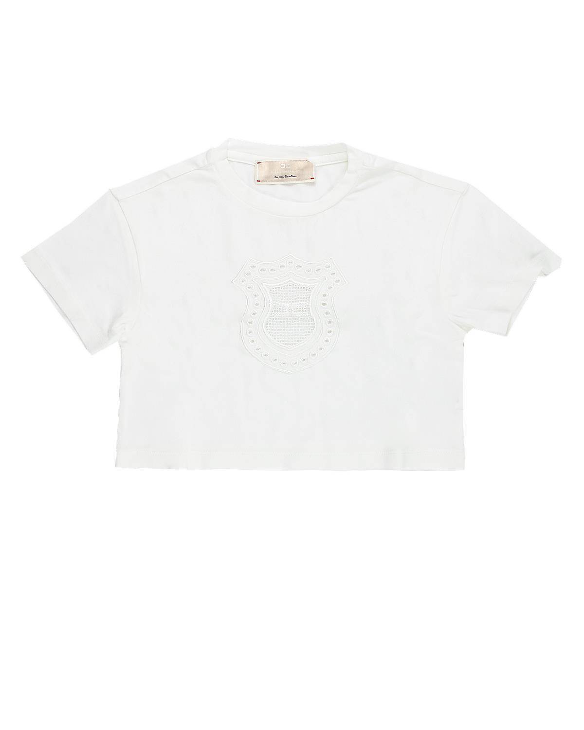 T-SHIRT ELISABETTA FRANCHI EFTS210 PANNA CHIARO-0