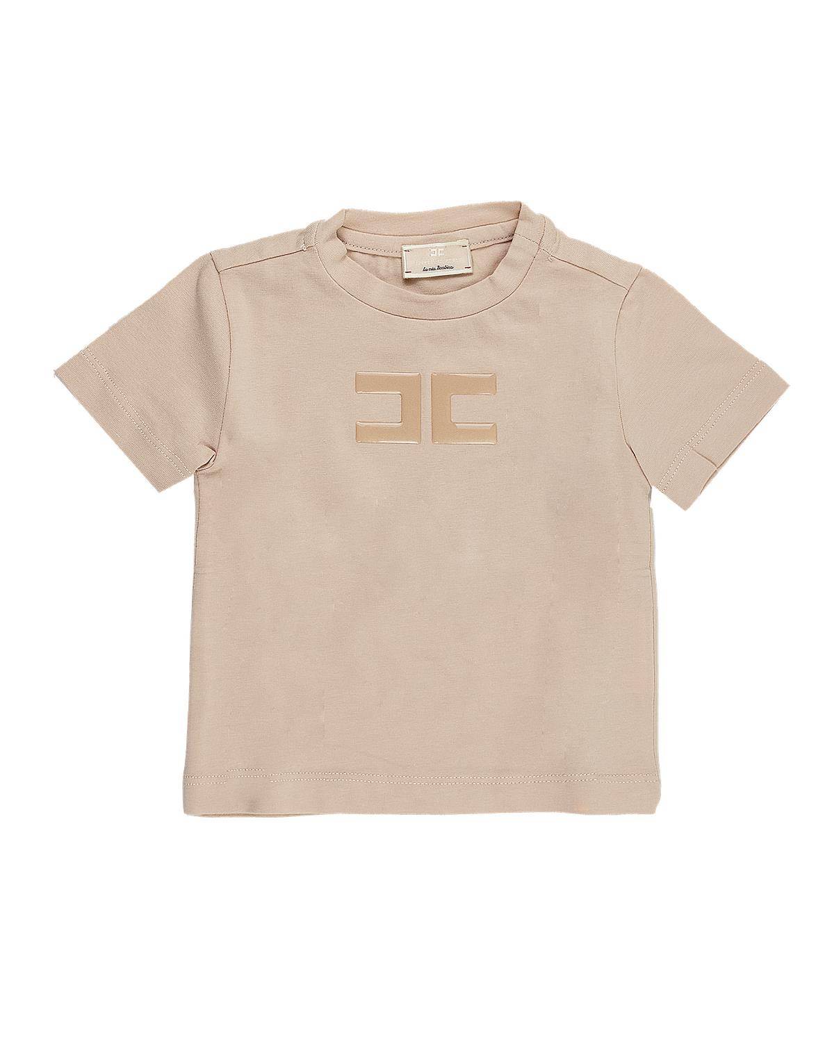T-SHIRT ELISABETTA FRANCHI EGTS078 DESERT ROSE-0