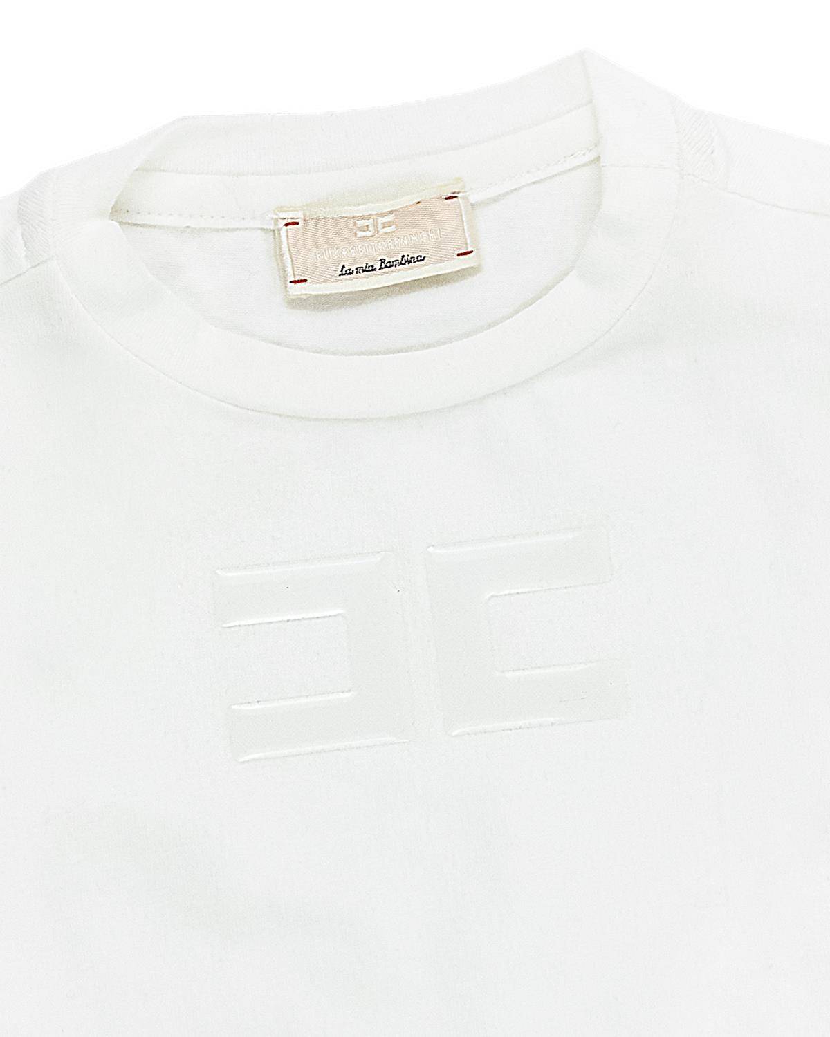 T-SHIRT ELISABETTA FRANCHI EGTS078 PANNA CHIARO-1