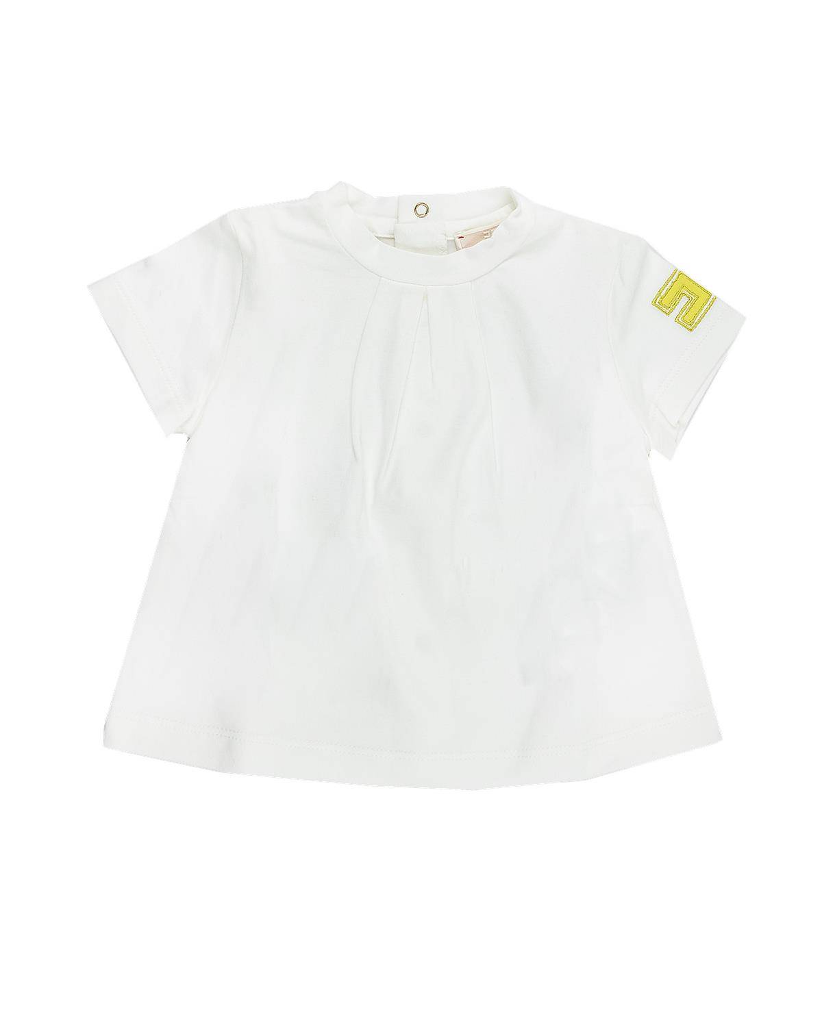 T-SHIRT ELISABETTA FRANCHI ENTS002 AVORIO CEDRO-0