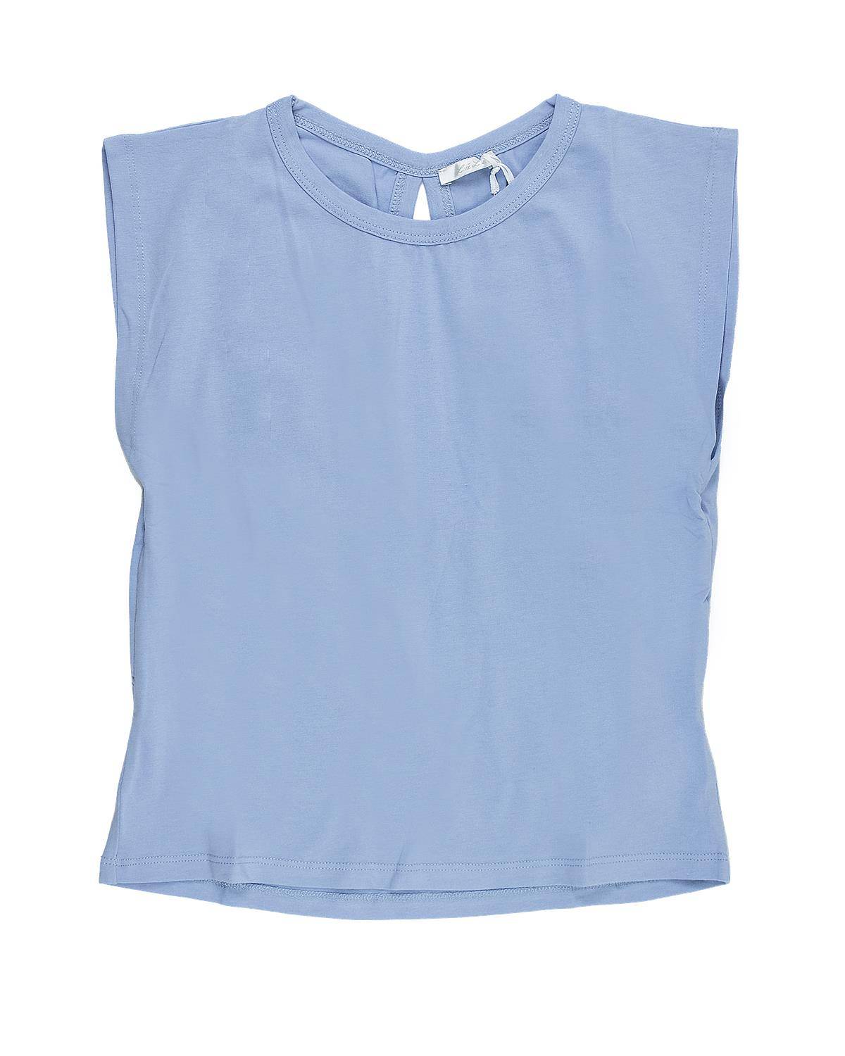 T-SHIRT LULÙ LL3422 AZZURRO-0