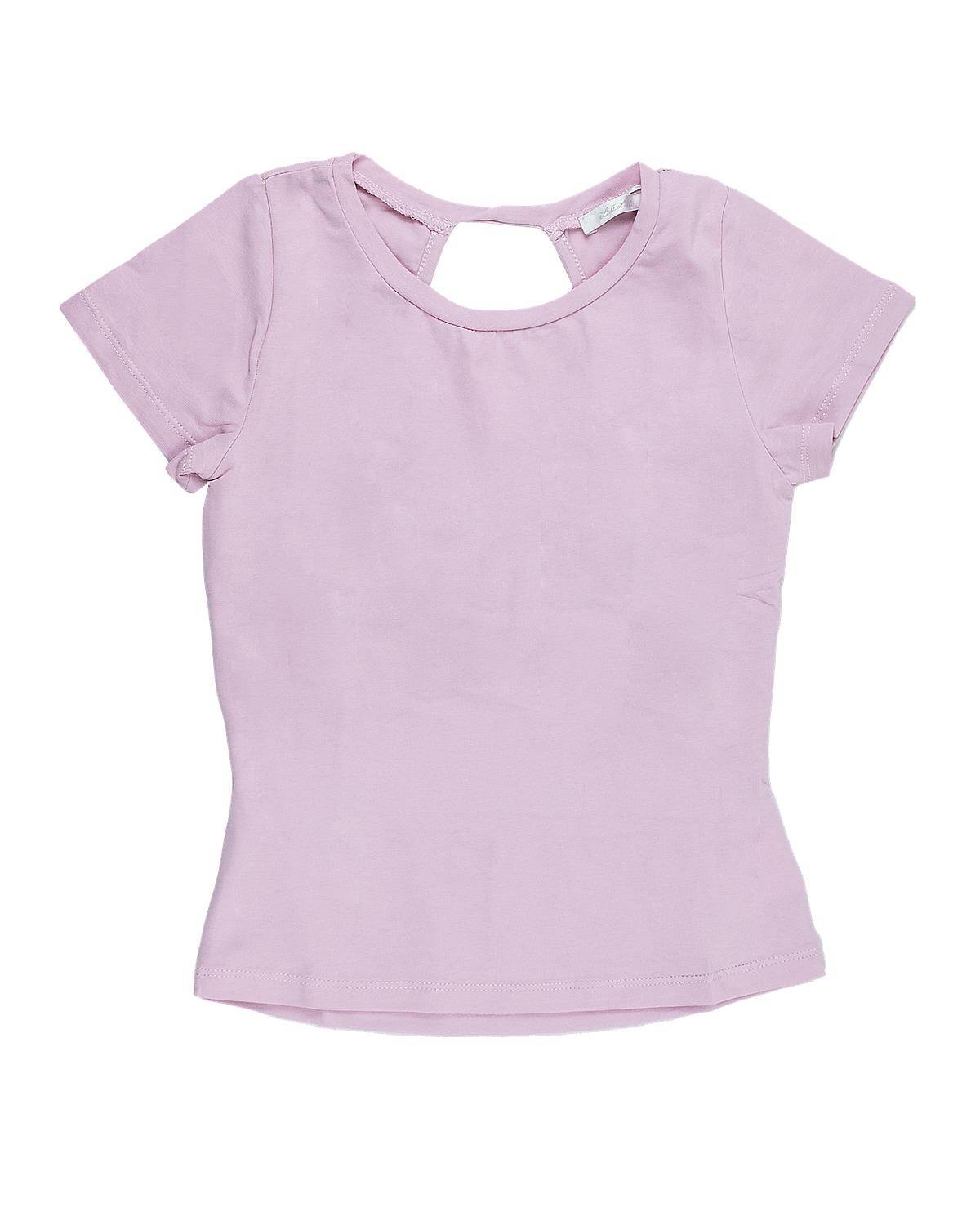 T-SHIRT LULÙ LL3653 ROSA-0
