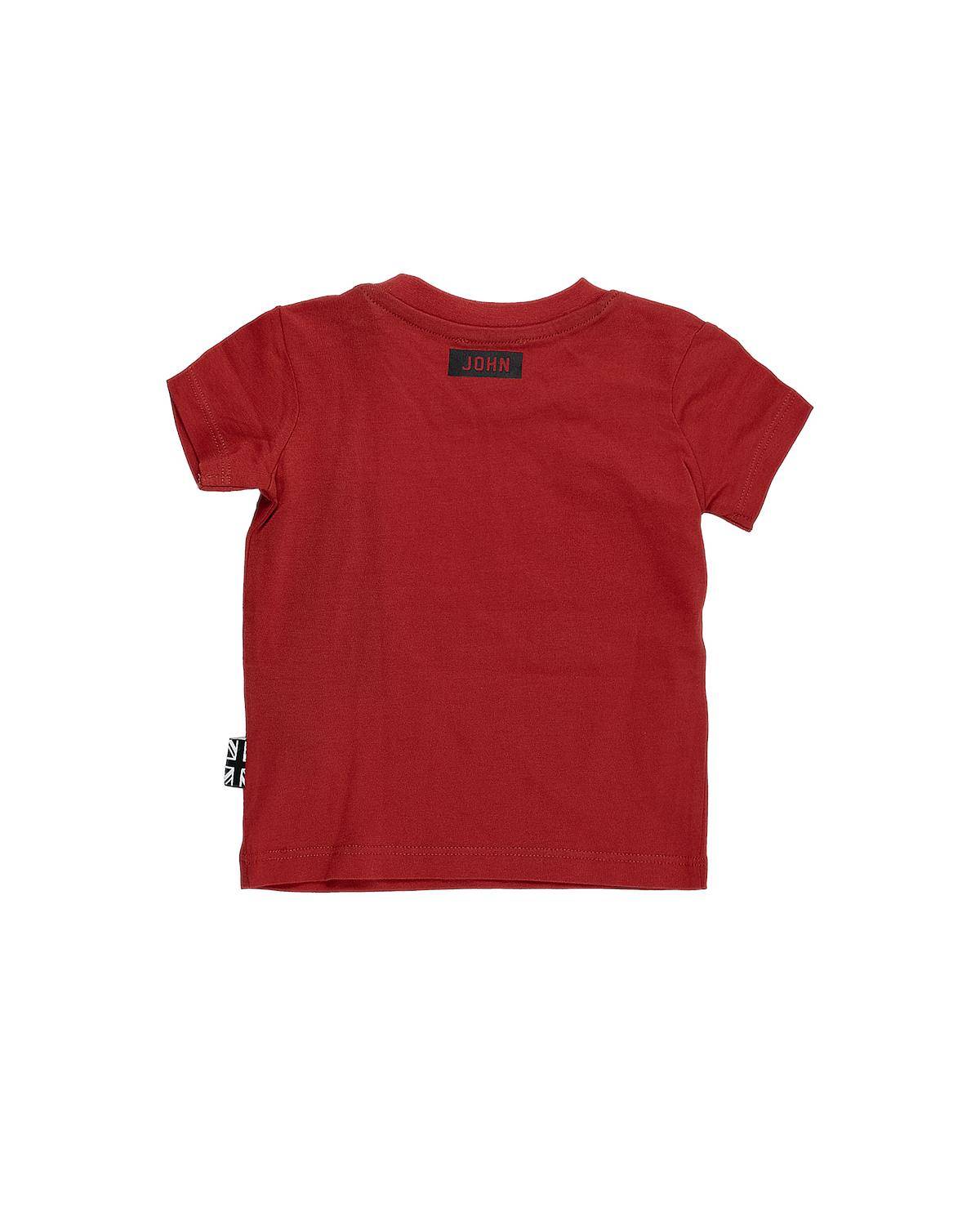 T-SHIRT JOHN RICHMOND RIP24070TS RED-1