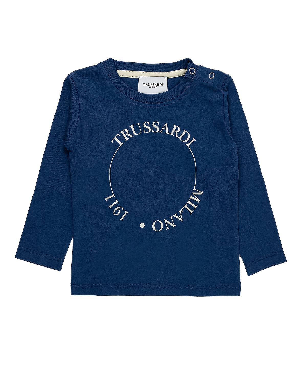 T-SHIRT TRUSSARDI TIA24084TS BLUE NIGHT-0