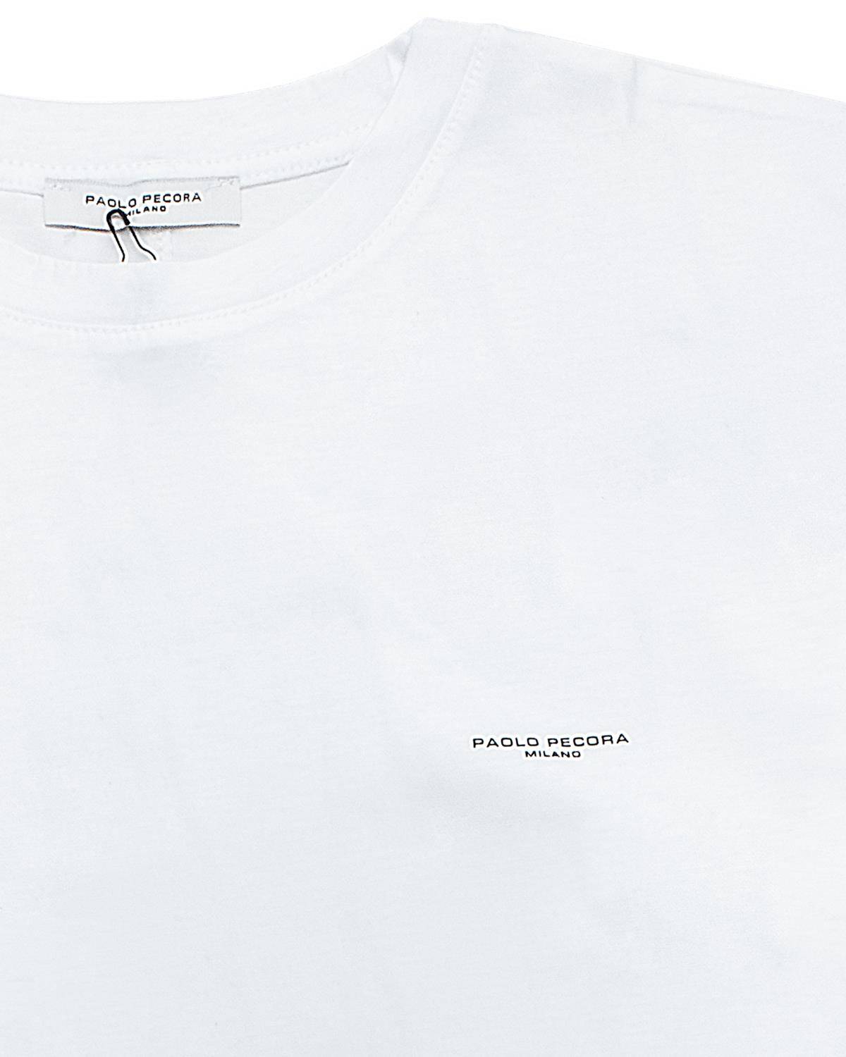 T-SHIRT PAOLO PECORA PP4052 BIANCO-2