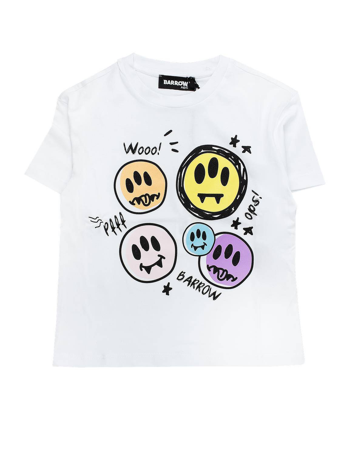 T-SHIRT BARROW S6BKJGTH175 OFF WHITE-0