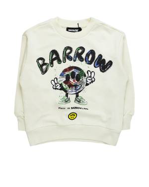 FELPA BARROW S6BKJUSW098 CREMA