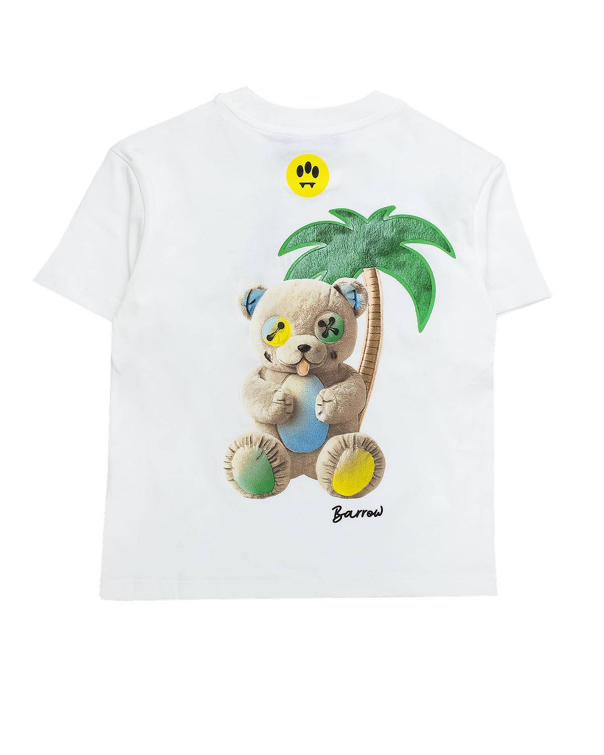 T-SHIRT BARROW S6BKJUTH074 OFF WHITE-1